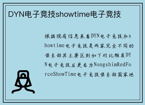 DYN电子竞技showtime电子竞技